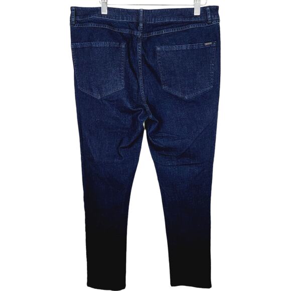 G.I.L.I Jeans Tuxedo Stripe Skinny Stretch Jegging Jeans - Size 16 - Picture 4 of 8